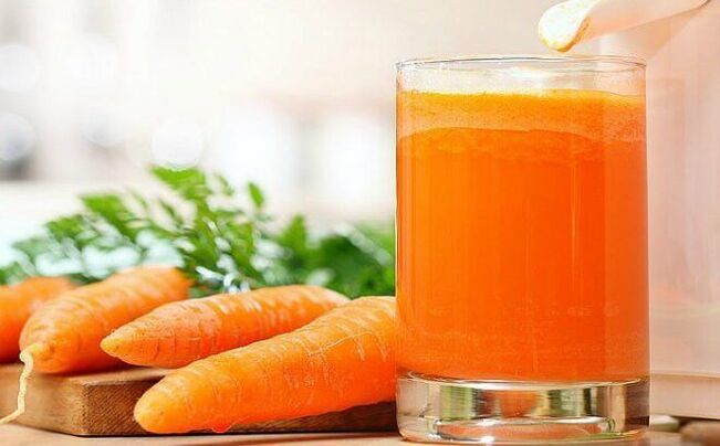 Succo di carota e miele per il trattamento dei vermi nei bambini