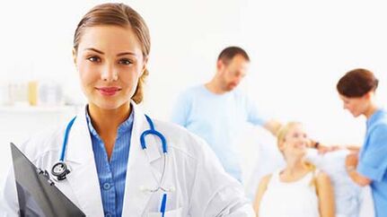 Come un medico tratta i parassiti